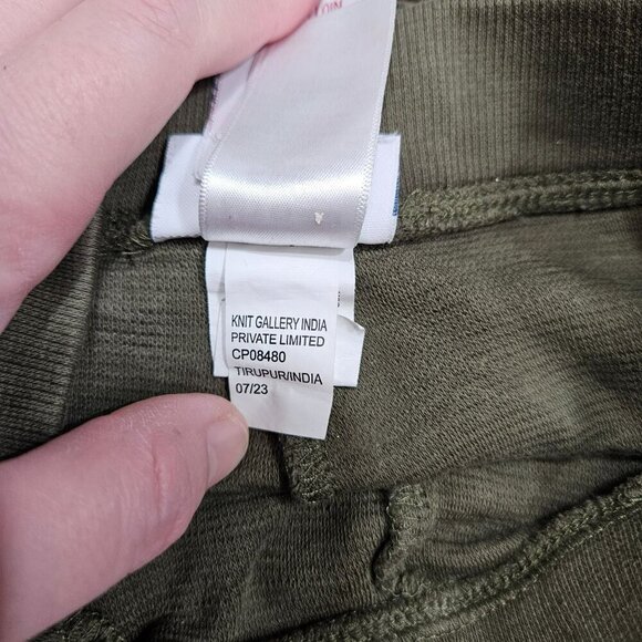 Tommy Bahama Kids Olive Green Ribbed Jogger‎ Pants With Drawstring Waist Size 4T - Picture 5 of 6